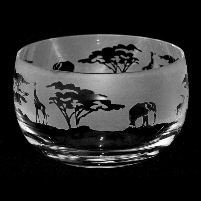 Safari Small Crystal Bowl